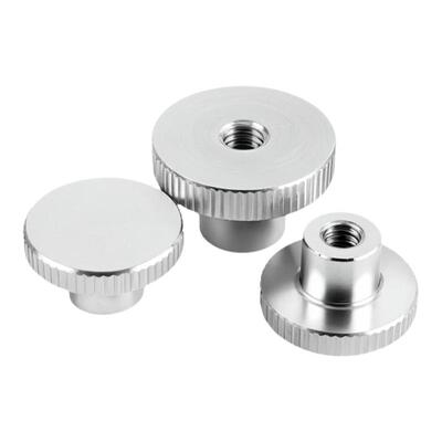 304不锈钢滚花手拧螺母