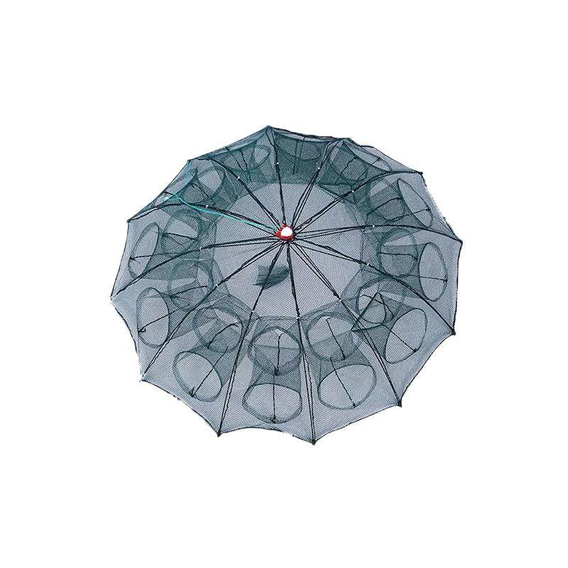 虾鱼网自动雨伞网鱼捕虾网螃蟹黄鱼网/虾笼/其它渔具