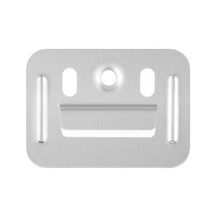 沪心集成墙面板扣件竹木纤维墙板卡扣不锈钢镀锌卡子通用护墙板卡