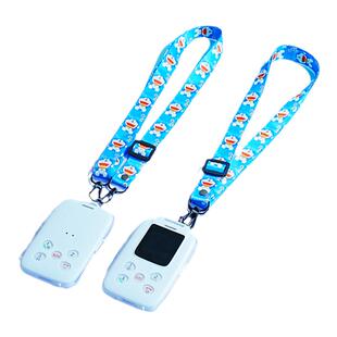 思特卡通贴片可调节挂绳校讯通电子学生卡无挂绳孔挂绳孔断裂专用108*62.3*11.2