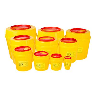 康按压圆形方形利器盒医用塑料