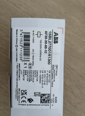 议价ABB接触器AF30-30-00 13*100-250V 50/60Hz-DC 1SBL277001R1300