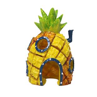 小草鱼虾缸内装饰品摆设造景小摆件躲避屋山石盆景小型微景观造景