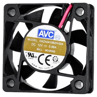 AVC静音4010 12V0.06A录像机监控硬盘4CM散热风扇DAZA0410B2H-024