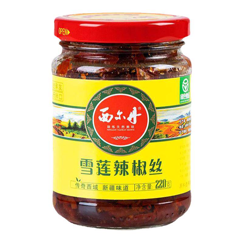 西尔丹雪莲辣椒丝220克