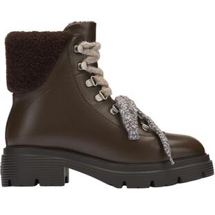 【秋冬新品】SW HUDSON LITE LACE-UP BOOTIE 圆头厚底绑带短靴女