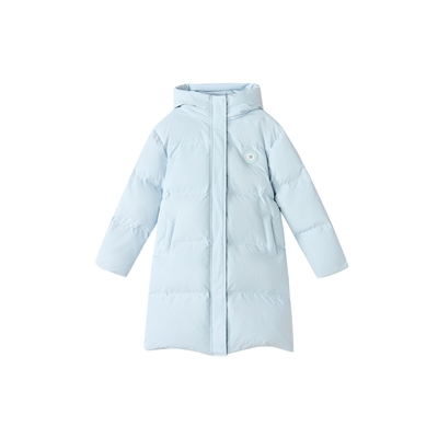 笛莎旗舰店童装女童羽绒服冬季女大童宝宝儿童加厚中长款极寒外套