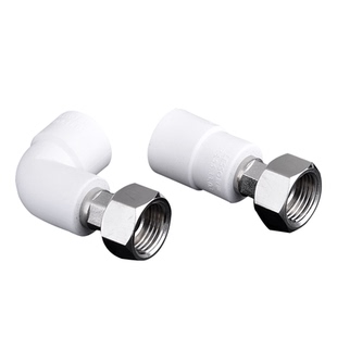 联塑PPR活接头热水器4分配件熔全铜加厚螺帽活接直接弯头三通水管