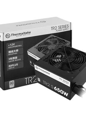 TT电源80PLUS认证智能温控风扇