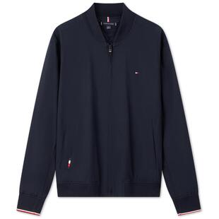【出走都市】Tommy秋冬男装镶边袖口商务休闲棒球飞行员夹克外套