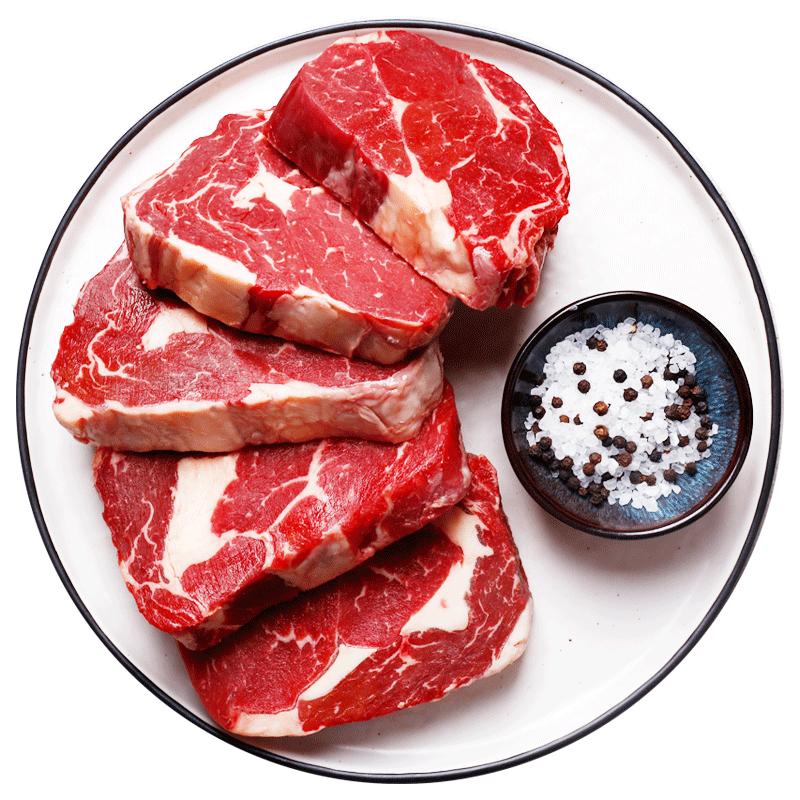 肉管家整条原切谷饲眼肉牛排