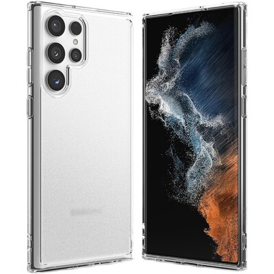 韩国Ringke适用三星S22Ultra透明卡套手机壳轻薄防摔磁吸保护套简约哑光透明