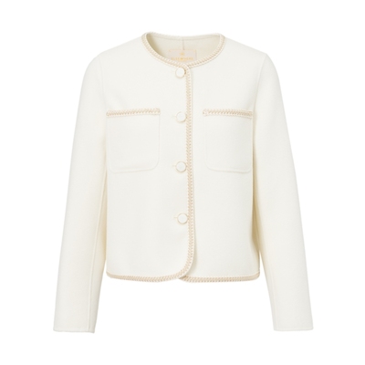 商场短外套珂思羊毛小香风