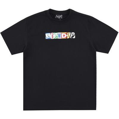 街头潮牌RIPNDIP彩色LOGO短袖T恤