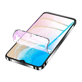 闪擎适用vivoy35水凝膜5G全包防摔保护vovoy35m手机贴膜y35+全屏全覆盖防爆y35m+钢化膜高清抗蓝光软膜防指纹