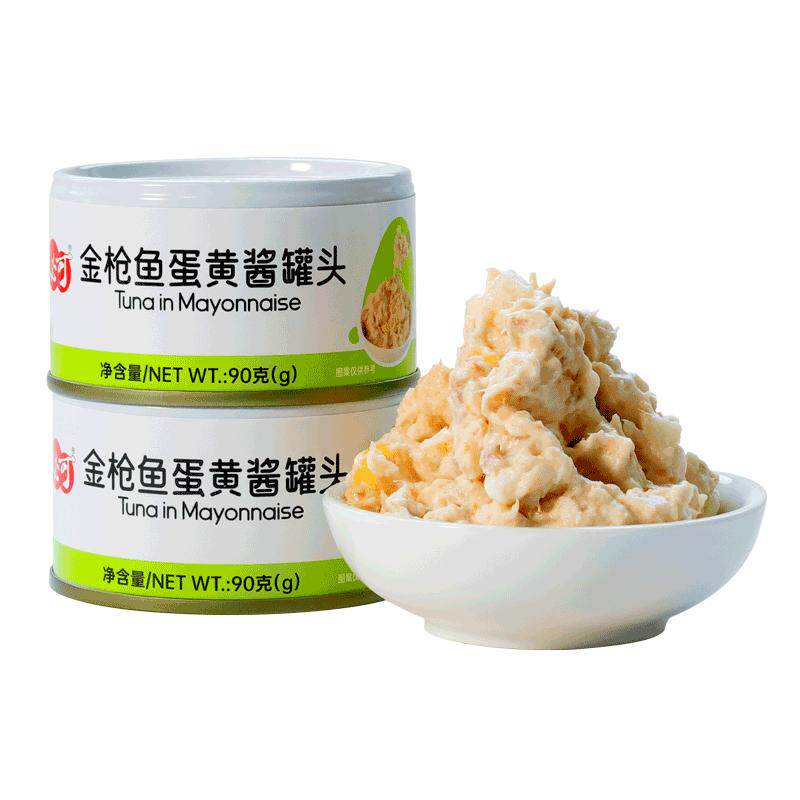 佳必可蛋黄酱金枪鱼罐头