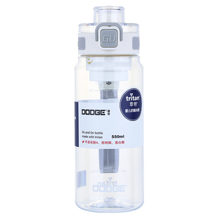道奇水杯2025新款女生便携泡茶杯子夏天男士运动防摔上学专用水壶