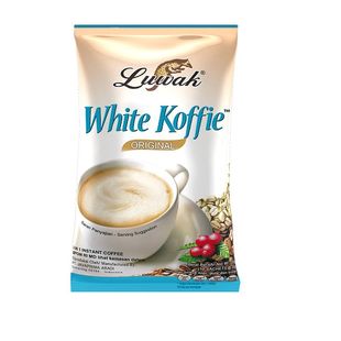 Luwak印尼进口白咖啡 原味三合一 速溶咖啡粉20g*10包