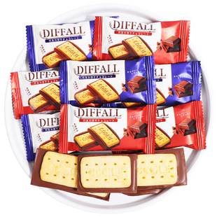 DIFFALL麦尔汀巧克力饼干喜糖批发结婚礼专用2025新款散装婚糖果