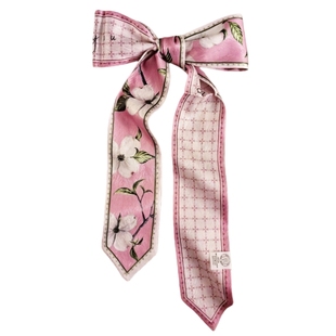 少女粉色绑包包丝巾小长条女窄飘带发带高级感丝带腰带领巾手腕带