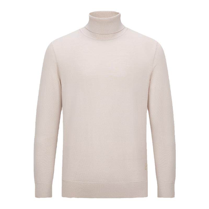 GENTSPACE秋冬新品男士绵羊毛高领长袖针织衫