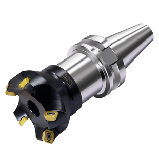 KM12铣刀盘45度数控刀盘刀柄面铣刀盘加工中心铣床盘刀50 63 80