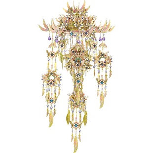 【旗舰店】拼酷双思风铃3D立体拼图拼装模型玩具国风手工diy摆件