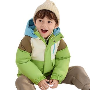 巴拉巴拉儿童羽绒服男童女童中长款外套冬季童装宝宝学生加厚洋气