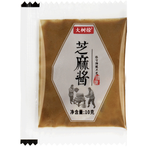 餐饮外卖打包芝麻酱小袋热干面