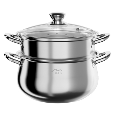 velosan304不锈钢蒸锅多层大容量