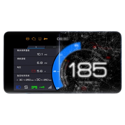 适用26款奔达灰石250CVT仪表贴纸