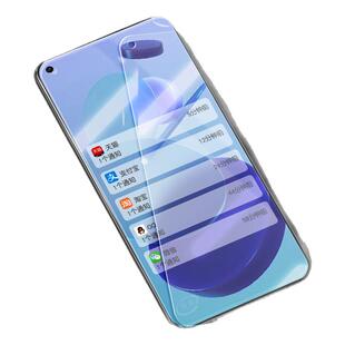 luckrider适用于小米11青春版钢化膜m2101k9c玻璃膜Mi 11 Lite全屏贴膜。高清防指纹米11lite手机保护膜xiaom