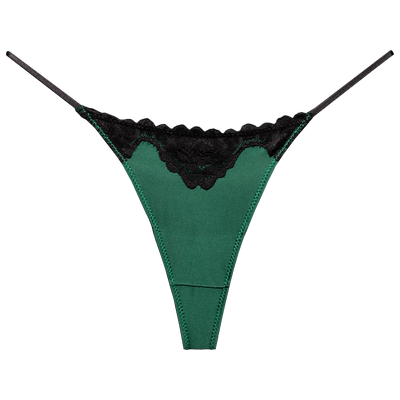 欧美蕾丝无痕女丁字裤保密发货
