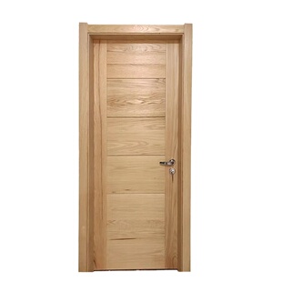 定制实木门室内房间门无贴皮无胶现代风原木门卧室门套装厂家直销