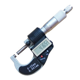 桂林广陆数显外径千分尺0-25-50-75mm高精度0.001电子螺旋测微器