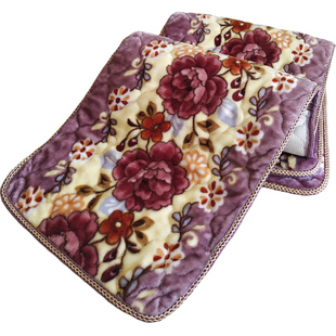 实木沙发垫冬季四季通用红木椅长凳坐垫家用中式加厚毛绒垫子防滑