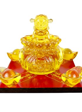 财神招财猫招财摆件聚财阵聚宝盆