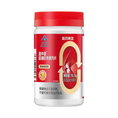 哈药中老年氨糖软骨素钙片90片