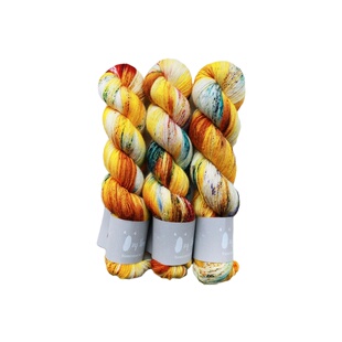 Qing Fibre Single 英国进口手染段染美丽诺羊毛DIY手工编织毛线