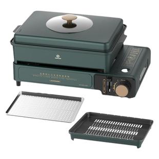 利仁卡式炉户外露营防风便携式烤肉锅家用气灶瓦斯炉火锅燃气罐炉