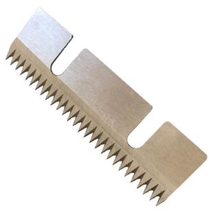 封箱机齿刀胶带切割齿刀半自动包装机长条齿型刀片75高碳钢高速钢