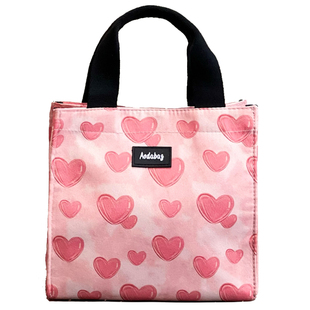 2025新款迷你超火手提包上班族休闲手提袋磁扣小号帆布女士手拎包