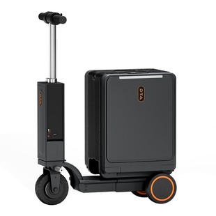 DTA电动行李箱骑行可坐大人20寸旅行箱代步可登机智能拉杆箱男生