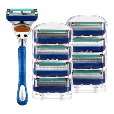 吉利锋速5刀头全身水洗五层刀片