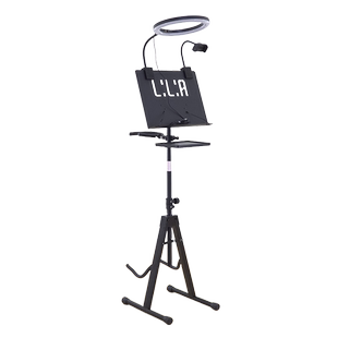 吉他琵琶专用乐谱架二合一立式一体支架家用儿童高级通用放置架子