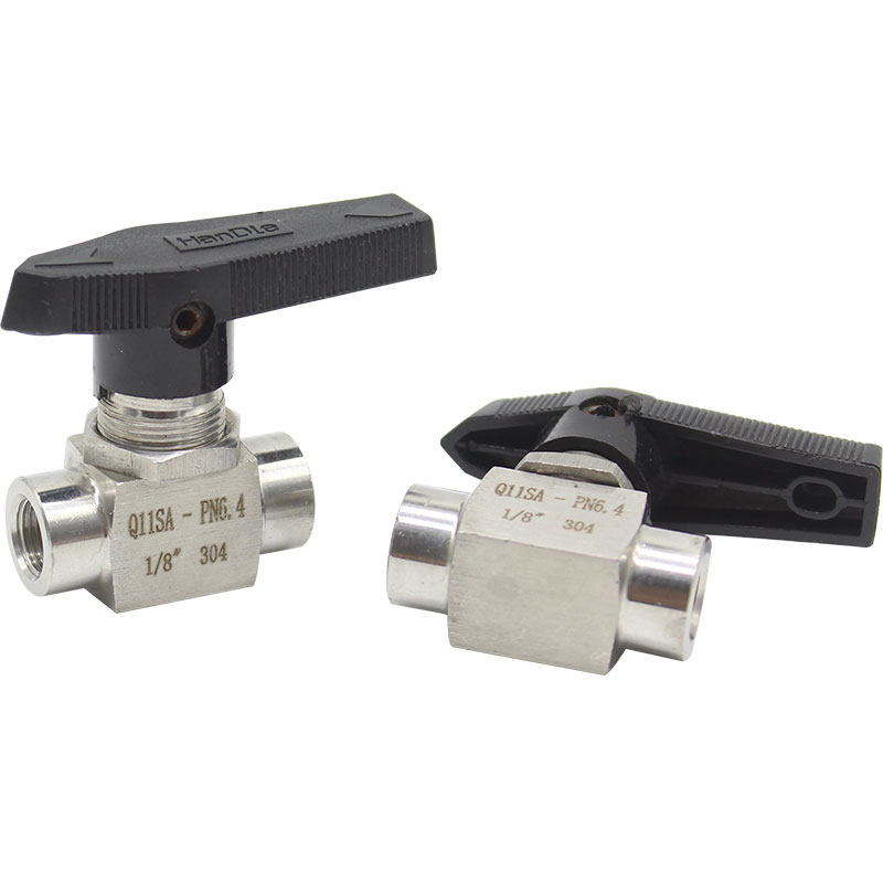 304/316不锈钢钢内丝球阀Q11SA仿美高压面板式G内螺纹直通仪表NPT