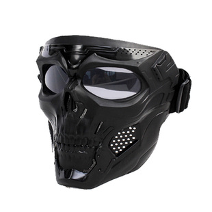 战术骷髅使者面具全脸防护面罩军迷CS野战装备适配FAST头盔防水弹