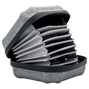 JJC 圆形滤镜收纳包 滤镜包 10片/4片装大容量保护套 uv镜 CPL偏振镜 ND减光镜 便携袋 防潮防水溅