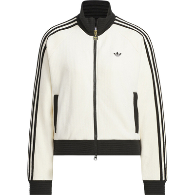 Adidas/阿迪达斯正品三叶草女士立领三条纹经典外套JN0722