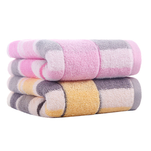 洁丽雅毛巾纯棉成人情侣柔软吸水洗脸毛巾家用简约大毛巾单条装
